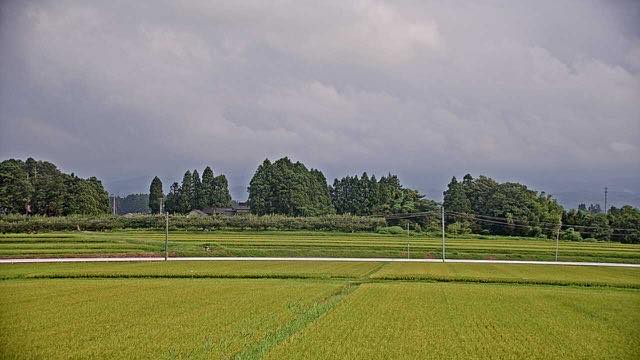 羽黒町からみた月山の見本画像（2026年8月）