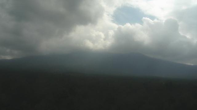 富士北麓 フラックス観測サイトからみた富士山の見本画像（2026年8月）