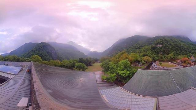 太魯閣遊客中心 360 度全景的範例影像（2026年10月）