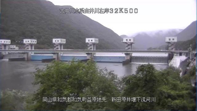 Contoh gambar dari Sungai Yoshii, di bawah bendung (September 2026)